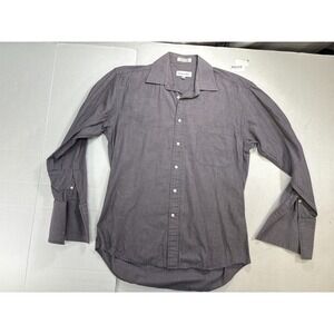 Christian Dior dress‎ shirt Men's size 15 - 32/33 long-sleeve cotton